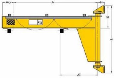 1I Beam Wall mount PMS