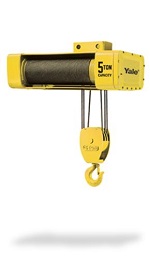 9Electric Wire Rope Hoist and trolley single.